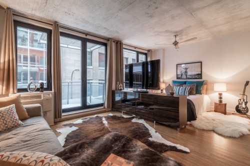 Living Room - 357-950 Rue Notre-Dame O., Montréal (Le Sud-Ouest), QC - Indoor