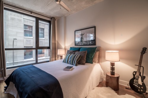 Bedroom - 357-950 Rue Notre-Dame O., Montréal (Le Sud-Ouest), QC - Indoor Photo Showing Bedroom