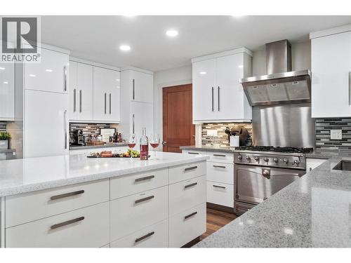 1306 Smethurst Road, Naramata, BC - Indoor Photo Showing Kitchen With Stainless Steel Kitchen With Upgraded Kitchen