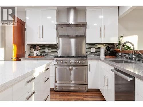 1306 Smethurst Road, Naramata, BC - Indoor Photo Showing Kitchen With Stainless Steel Kitchen With Upgraded Kitchen