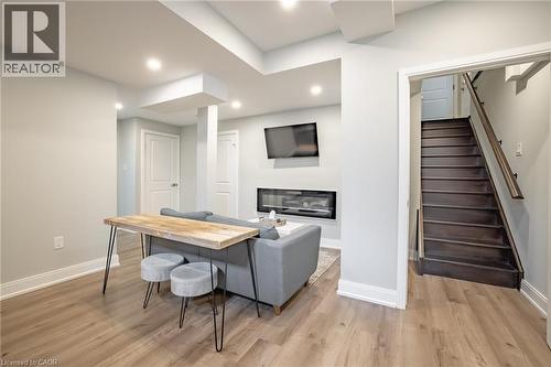 4 Lockman Drive, Ancaster, ON - Indoor Photo Showing Other Room With Fireplace