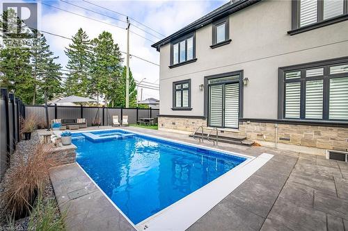 4 Lockman Drive, Ancaster, ON - Outdoor With In Ground Pool