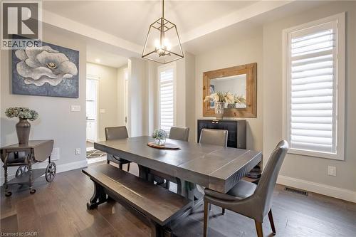 4 Lockman Drive, Ancaster, ON - Indoor Photo Showing Dining Room