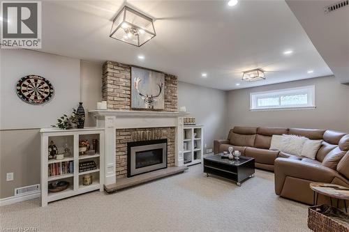 2360 Cavendish Drive, Burlington, ON - Indoor With Fireplace
