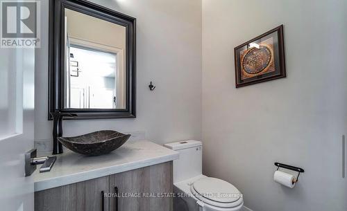 Powder Room - 2163 Deyncourt Drive, Burlington, ON - Indoor Photo Showing Bathroom