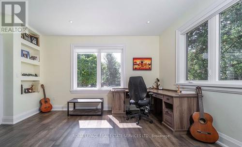 Third Bedroom with Engineered Hardwood Flooring - 2163 Deyncourt Drive, Burlington, ON - Indoor