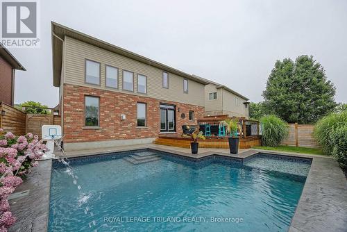 2091 Pennyroyal Street, London North (North D), ON - Outdoor With In Ground Pool With Deck Patio Veranda With Exterior