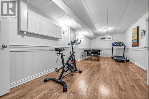 1593 Glenburnie Road, Mississauga, ON - Indoor Photo Showing Gym Room
