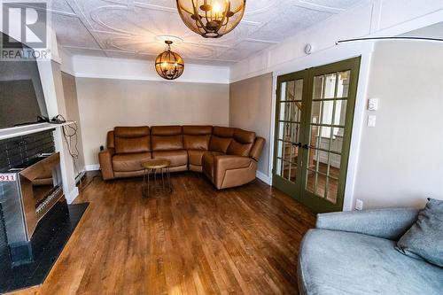 12 Upper Nicholsville Road, Deer Lake, NL - Indoor With Fireplace