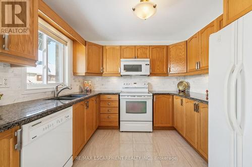 245 Centennial Forest Drive, Milton, ON - Indoor Photo Showing Kitchen With Double Sink
