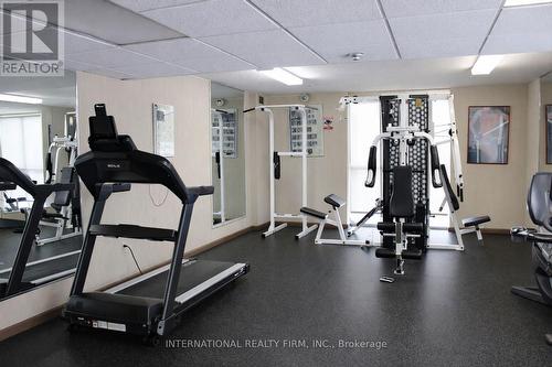 2201 - 3650 Kaneff Crescent, Mississauga, ON - Indoor Photo Showing Gym Room