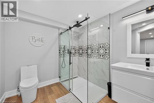 Lower level 3 piece - 397 Caithness Street E, Caledonia, ON - Indoor Photo Showing Bathroom
