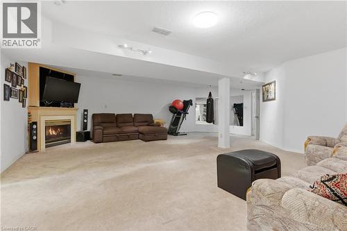 833 Brigadoon Drive, Hamilton, ON - Indoor Photo Showing Other Room With Fireplace