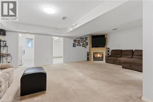 833 Brigadoon Drive, Hamilton, ON - Indoor With Fireplace
