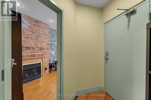 153-155 Brock Street, Kingston (Central City East), ON - Indoor Photo Showing Other Room With Fireplace