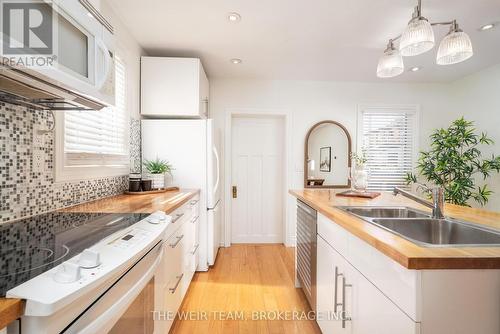 10 Eldon Avenue, Toronto, ON - Indoor Photo Showing Kitchen With Double Sink