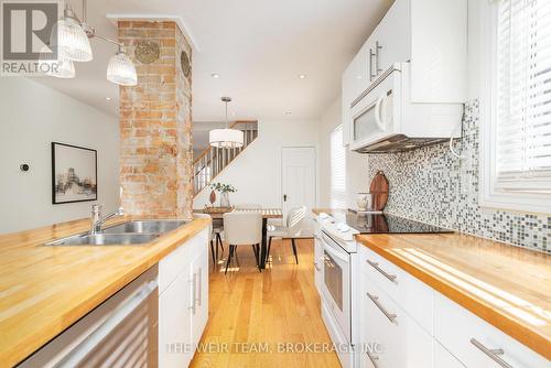 10 Eldon Avenue, Toronto, ON - Indoor Photo Showing Kitchen With Double Sink