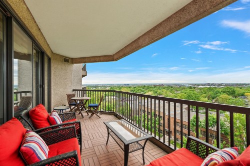 Balcony - 6L-6100 Ch. Deacon, Montréal (Côte-Des-Neiges/Notre-Dame-De-Grâce), QC - Outdoor With Deck Patio Veranda With Exterior
