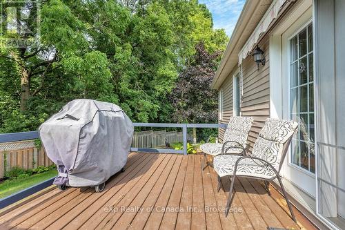 124 Wilson Avenue, Tillsonburg, ON - Outdoor With Deck Patio Veranda With Exterior