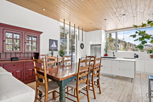 Salle à manger - 2250 Ch. De L'Étang, Sainte-Adèle, QC - Indoor Photo Showing Dining Room