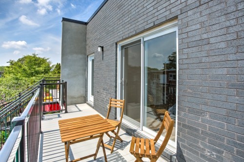 Balcony - 3950 Rue Lacordaire, Montréal (Mercier/Hochelaga-Maisonneuve), QC - Outdoor With Exterior