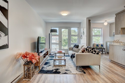 Living Room - 3950 Rue Lacordaire, Montréal (Mercier/Hochelaga-Maisonneuve), QC - Indoor Photo Showing Living Room