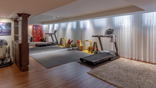 Exercise Room - 2150 Ch. Athlone, Mont-Royal, QC - Indoor Photo Showing Gym Room