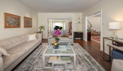 Living Room - 2150 Ch. Athlone, Mont-Royal, QC - Indoor Photo Showing Living Room