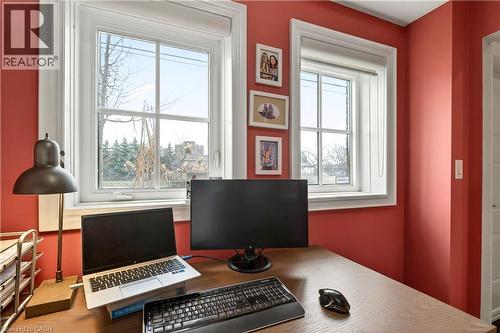 View of home office - 1862 Burnhamthorpe Road, Mississauga, ON - Indoor Photo Showing Office