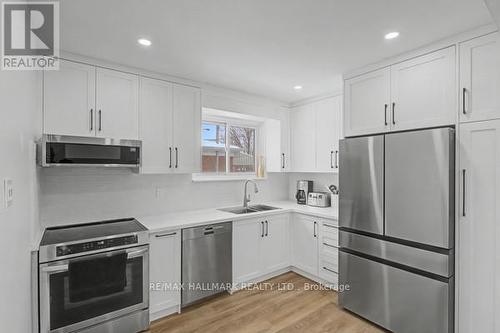 37 Avis Crescent, Toronto, ON - Indoor Photo Showing Kitchen With Double Sink