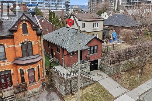 Aerial view - 129 Jackson Street W, Hamilton, ON - Outdoor