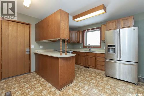 191 Meilicke Road, Saskatoon, SK - Indoor Photo Showing Kitchen With Double Sink