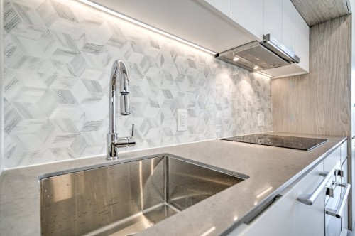 Cuisine - 2212-1188 Rue St-Antoine O., Montréal (Ville-Marie), QC - Indoor Photo Showing Kitchen