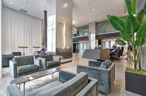 Réception - 2212-1188 Rue St-Antoine O., Montréal (Ville-Marie), QC - Indoor