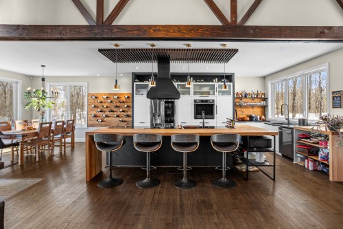 Cuisine - 4280 Rue Du Surplomb, Sainte-Adèle, QC - Indoor Photo Showing Dining Room
