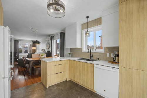 Kitchen - 362 Rue Des Colibris, Saint-Jean-Sur-Richelieu, QC - Indoor Photo Showing Kitchen With Double Sink