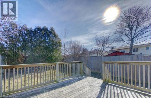 190 Natchez Road, Kitchener, ON - Outdoor With Deck Patio Veranda