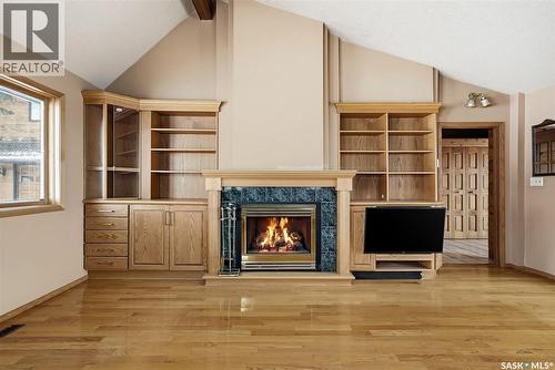 Ripplinger Acreage, Lumsden Rm No. 189, SK - Indoor With Fireplace
