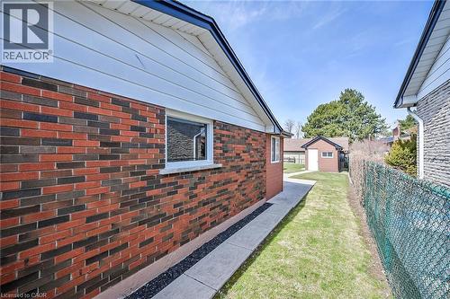 View of side of property with brick siding - 122 Glen Forest Drive, Hamilton, ON - Outdoor
