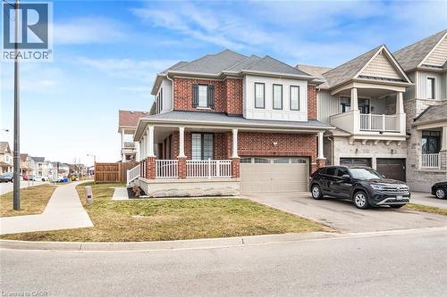 70 Fleming Crescent, Caledonia, ON - Outdoor With Deck Patio Veranda With Facade
