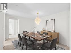 VIRTUALLY STAGED - Living Room / Dining Area - 