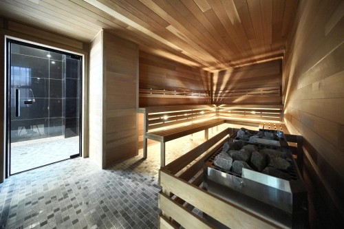 Sauna - 2812-1188 Rue St-Antoine O., Montréal (Ville-Marie), QC -  With Exterior