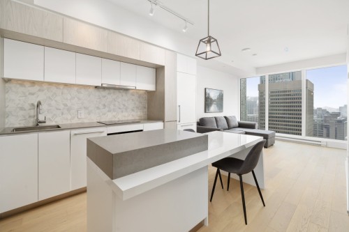 Kitchen - 2812-1188 Rue St-Antoine O., Montréal (Ville-Marie), QC - Indoor Photo Showing Kitchen