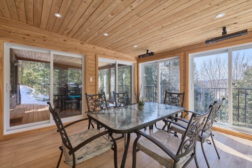 Véranda - 290 Rue De La Montagne, Entrelacs, QC - Outdoor With Deck Patio Veranda With Exterior