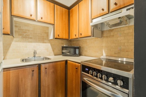 Kitchen - 108-3470 Rue Simpson, Montréal (Ville-Marie), QC - Indoor Photo Showing Kitchen