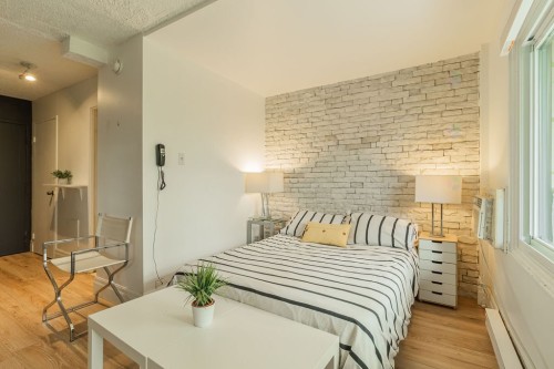 Bedroom - 108-3470 Rue Simpson, Montréal (Ville-Marie), QC - Indoor Photo Showing Bedroom