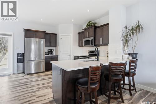 806 Grove Avenue, Saskatchewan Beach, SK - Indoor Photo Showing Kitchen With Stainless Steel Kitchen With Double Sink