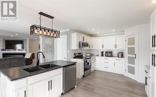 485 Main Street, Triton, NL - Indoor Photo Showing Kitchen With Double Sink With Upgraded Kitchen