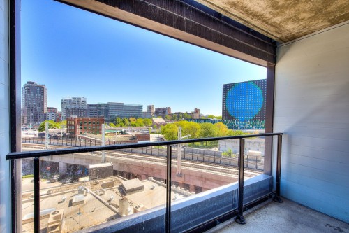 Balcony - 760-101 Rue Peel, Montréal (Le Sud-Ouest), QC - Outdoor With Exterior