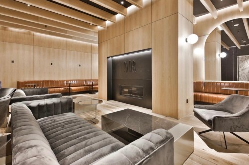 Other - 760-101 Rue Peel, Montréal (Le Sud-Ouest), QC - Indoor Photo Showing Living Room With Fireplace